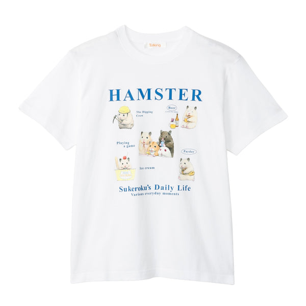 助六の日常 Tシャツ さまざまな日常 ホワイト