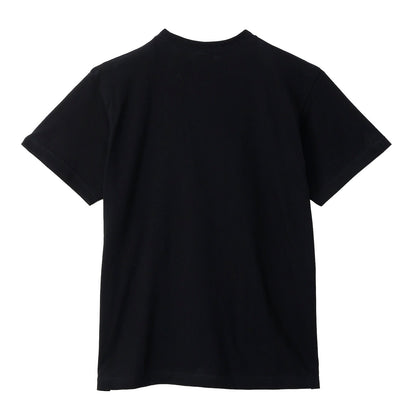 助六の日常 Tシャツ 満員電車のハムスター ブラック